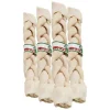 4x Farm Food Rawhide Dental Braided Stick XL