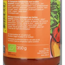 3x Fertilia Pastasaus Traditionale Biologisch 350 gr