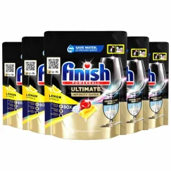 5x Finish Quantum Vaatwastabletten Ultimate Infinity Shine 80 stuks