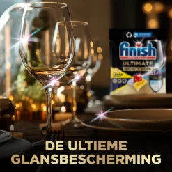 3x Finish Quantum Vaatwastabletten Ultimate Infinity Shine 80 stuks