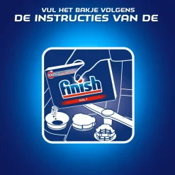 4x Finish Vaatwasmachine Zout 4 kg