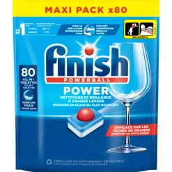 4x Finish Vaatwastabletten Power Regular 80 stuks