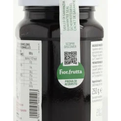 6x Fiordifrutta Biologische Jam Wilde Blauwe Bessen 250 gr