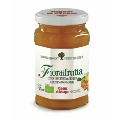 6x Fiordifrutta Biologische Jam Citroen & Gember 260 gr