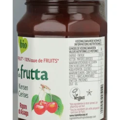 6x Fiordifrutta Biologische Jam Kersen 250 gr