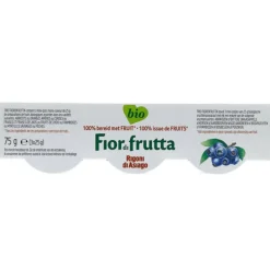 3x Fiordifrutta Biologische Jam Fruitmix 3 x 75 gr