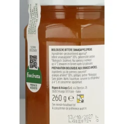 6x Fiordifrutta Biologische Jam Bittere Sinaasappel 250 gr