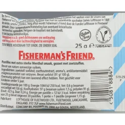 3x Fishermansfriend Original Extra Strong Suikervrij 25 gr