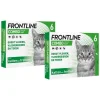 2x Frontline Combo Spot On Anti Vlooien en Teken Druppels Kat vanaf 1 kg 6 pipetten