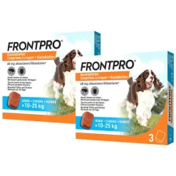 2x Frontpro Hond L 10-25 kg 3 tabletten