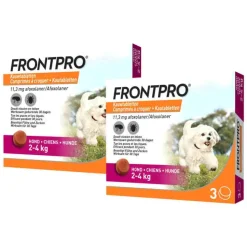 2x Frontpro Hond S 2-4 kg 3 tabletten