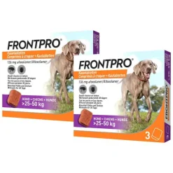 2x Frontpro Hond XL 25-50 kg 3 tabletten