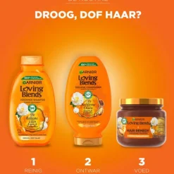 6x Garnier Loving Blends Argan- en Cameliaolie Conditioner 250 ml