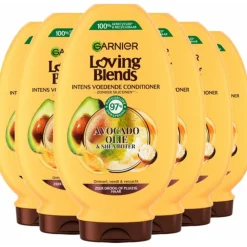6x Garnier Loving Blends Avocado Olie en Shea Boter Conditioner 250 ml