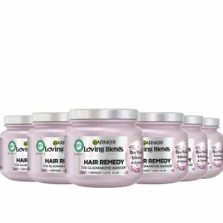 6x Garnier Loving Blends Rice Water Haarmasker 340 ml