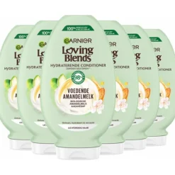 6x Garnier Loving Blends Voedende Amandelmelk Conditioner 250 ml