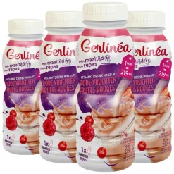 4x Gerlinea Drinkmaaltijd Red Fruits 236 ml