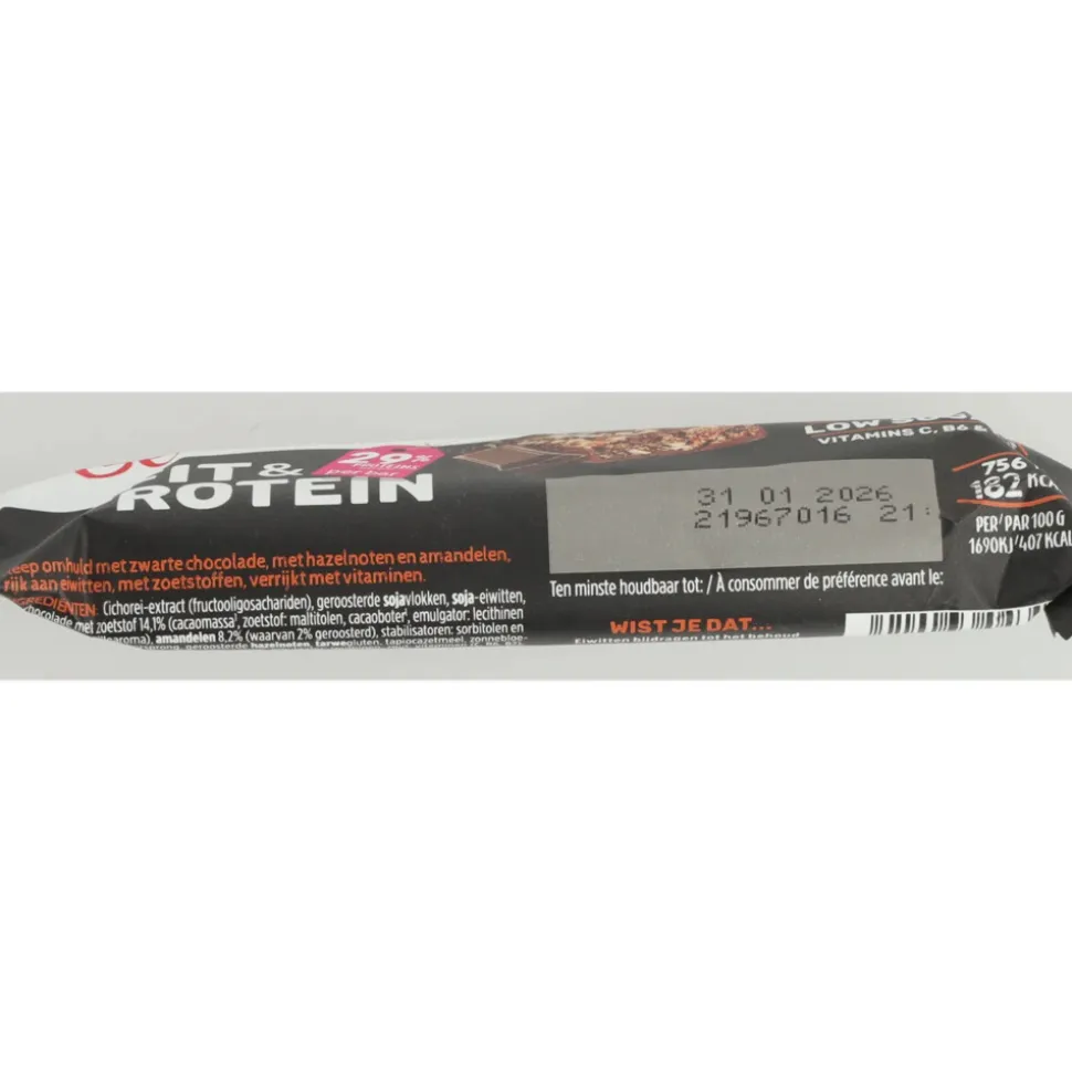 4x Gerlinea Fit & Protein Reep Chocolate Almond 45 gr