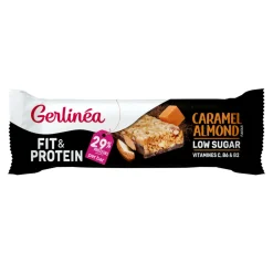 16x Gerlinea Fit & Protein Reep Caramel Almond 45 gr