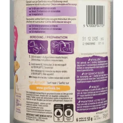 3x Gerlinea Maaltijdsoep Kikkererwten - Kurkuma 318 gr