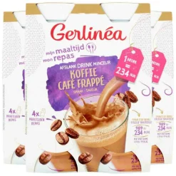 3x Gerlinea Mijn Maaltijd Afslank Drink Koffie 4 x 236 ml