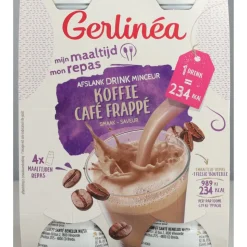 3x Gerlinea Mijn Maaltijd Afslank Drink Koffie 4 x 236 ml