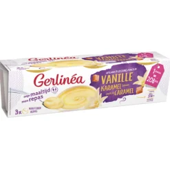3x Gerlinea Pudding Vanille 2 stuks