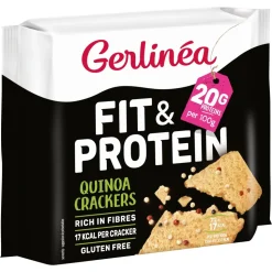 3x Gerlinea Quinoa Crackers 100 gr