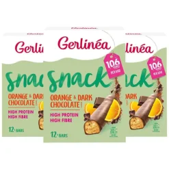 3x Gerlinea Repen Sinaas en Pure Chocolade 12 x 31 gr