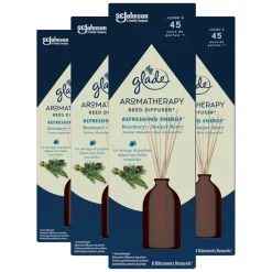 4x Glade Aromatherapy Geurstokjes Resfreshing Energy 80 ml