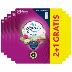8x Glade Touch & Fresh Relaxing Zen 10 ml