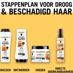 6x Gliss Anti-klit Spray Total Repair 200 ml