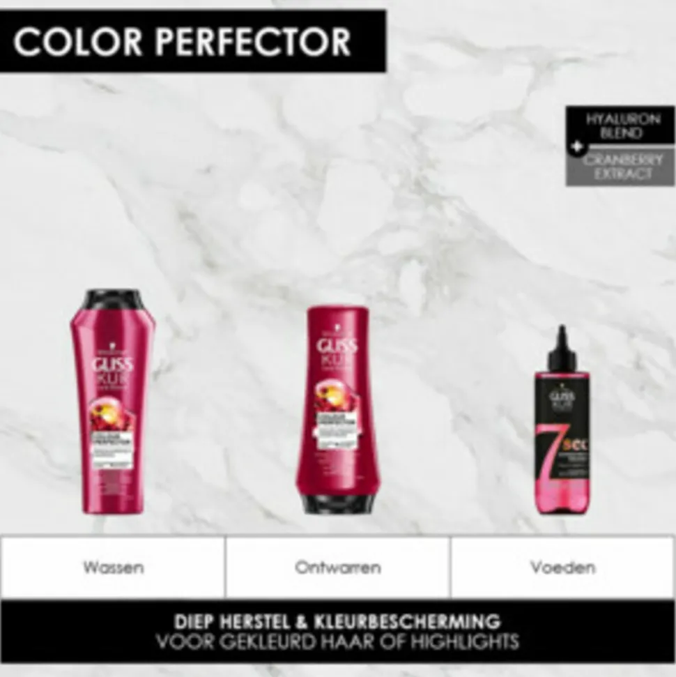 6x Gliss Conditioner Color Protect & Shine 200 ml