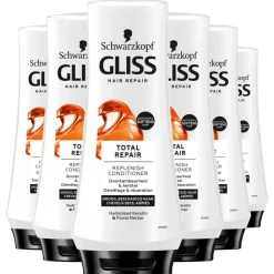 6x Gliss Conditioner Total Repair 200 ml
