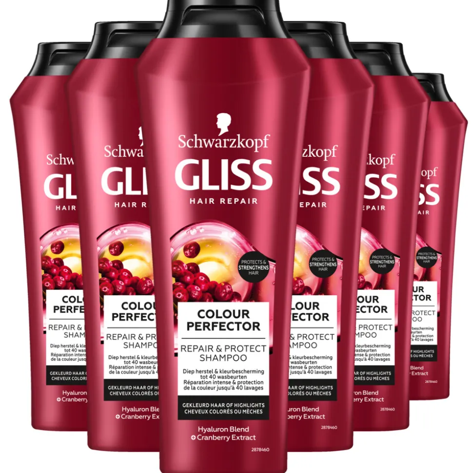 6x Gliss Shampoo Color Protect & Shine 250 ml