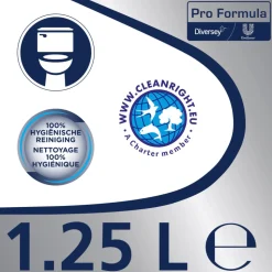 12x Glorix Professional Toiletreiniger Dikke Bleek Original Pro Formula 1,25 liter