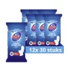 12x Glorix Toiletdoekjes Ocean 30 stuks