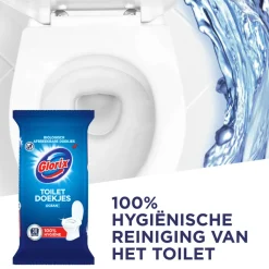 12x Glorix Toiletdoekjes Ocean 30 stuks
