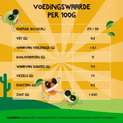 6x Goodies Knijpfruit Smoothie Abrikoos & Appel 100 gr