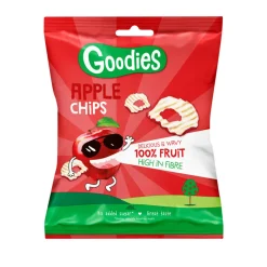 11x Goodies Snack Chips Appel 15 gr
