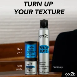 6x Got2b Beach Matt Paste 100 ml