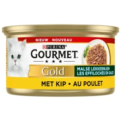 24x Gourmet Gold Blik Malse Lekkernijen Kip 85 gr