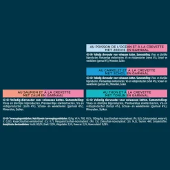 12x Gourmet Perle Kattenvoer in Saus Zee Delicatesse 4 x 85 gr