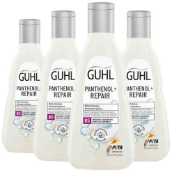 4x Guhl Panthenol+ Repair Shampoo 250 ml