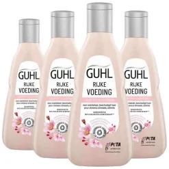 4x Guhl Rijke Voeding Shampoo 250 ml