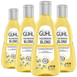 4x Guhl Shampoo Fascinerend Blond 250 ml