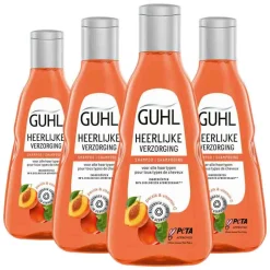 4x Guhl Shampoo Heerlijke Verzorging 250 ml