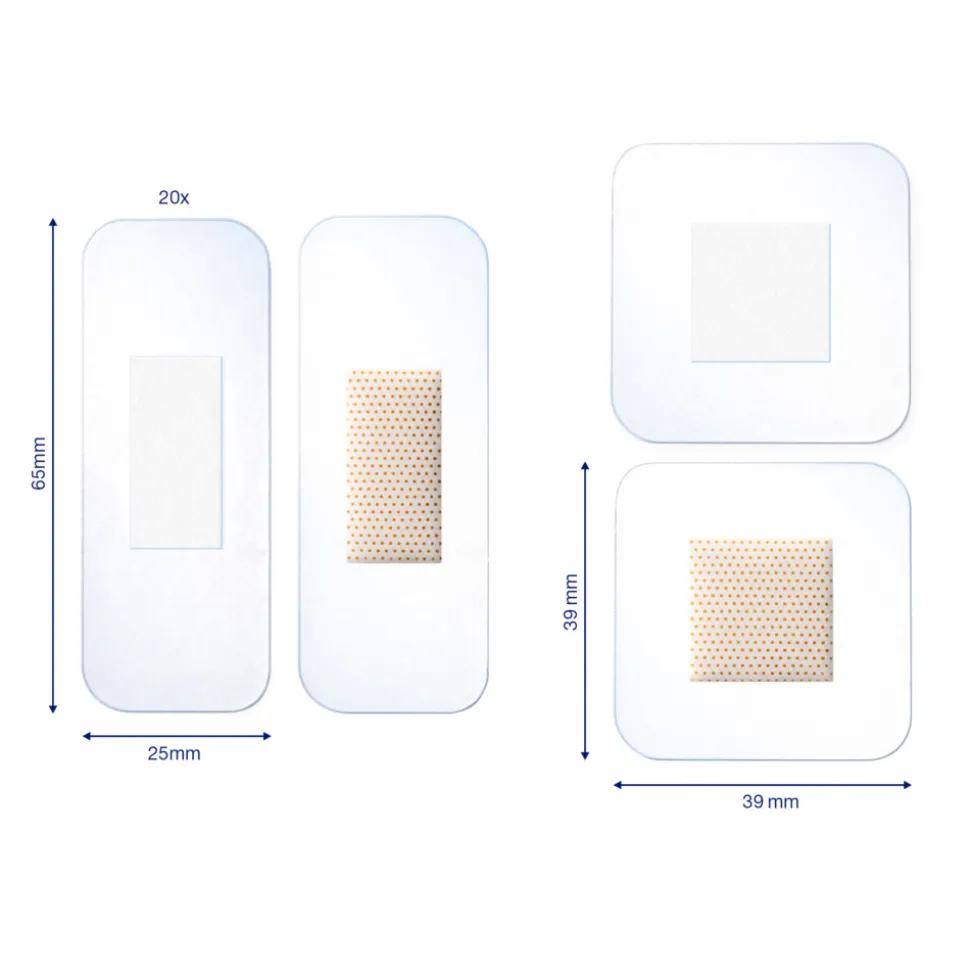 2x Hansaplast Aqua Protect 20 stuks