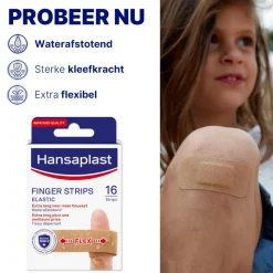 2x Hansaplast Vingerpleisters 16 stuks