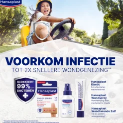 2x Hansaplast Vingerpleisters 16 stuks